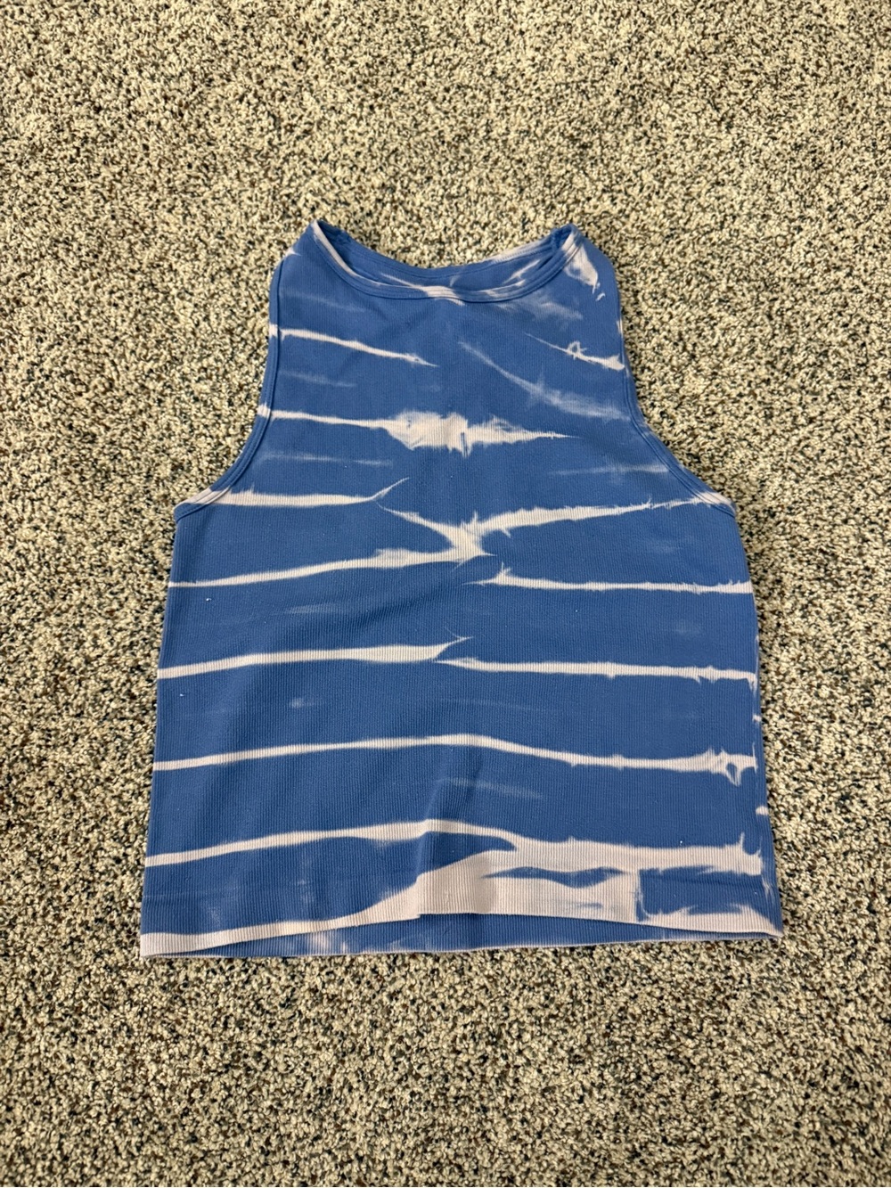 Free People Tie-Dye Ribbed Tank Top